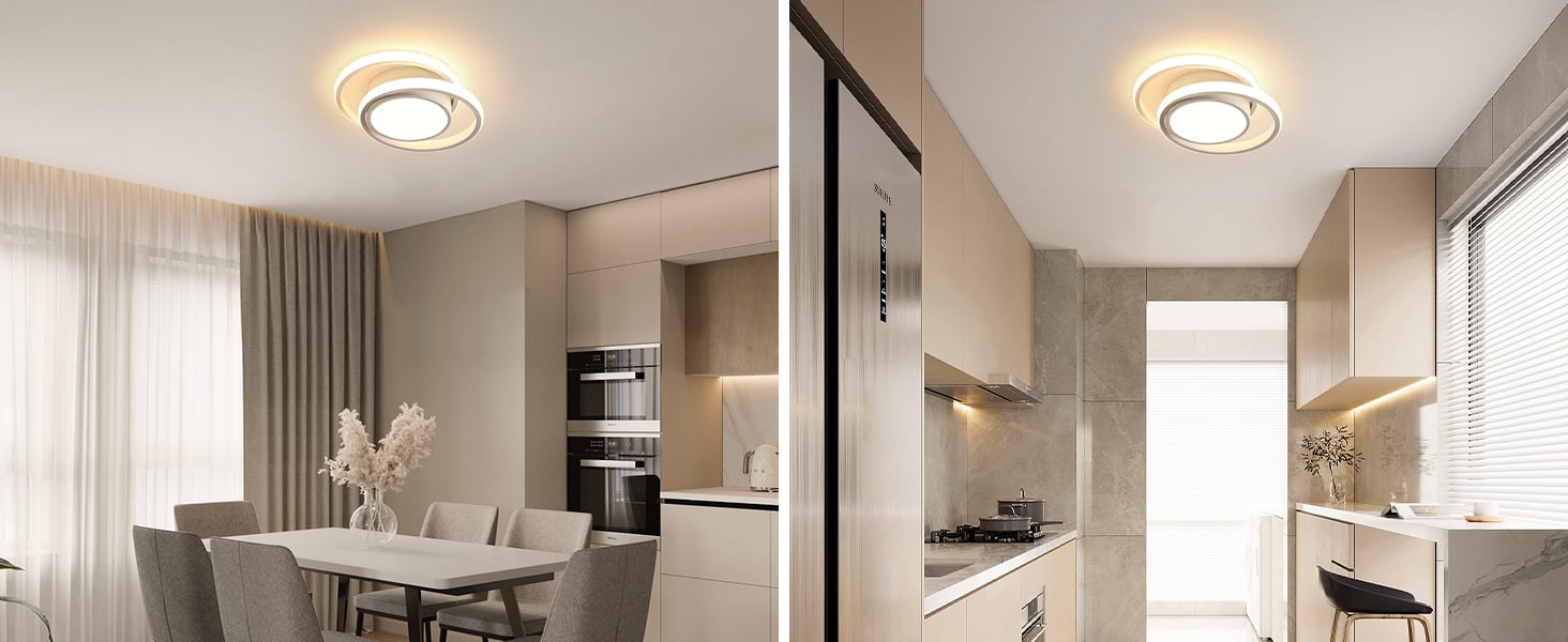 Plafonnier LED Moderne Luminaire Plafonnier Rond