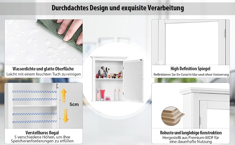 Spiegelschrank Schrank Badezimmerschrank Badezimmer Spiegel schrank Wandschrank Badezimmer Schrank