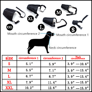 Dog Muzzles Suit 2
