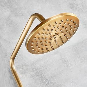 brass shower head