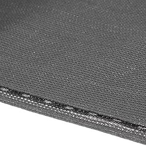 reinforced hem and buttonholes