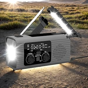 Radio solaire polyvalente 