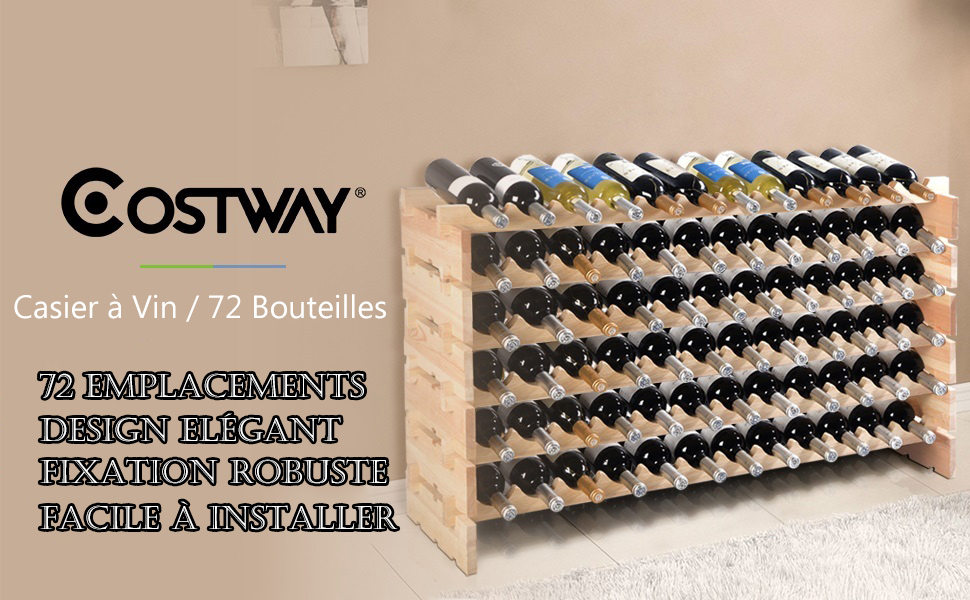 COSTWAY Porte-Bouteilles En Bois/6 Étagère Pour 72 Bouteilles/Conception Horizontale/Casier à Bouteille Modulable Avec Étagère Ondulée-119 X 29 X 71,5 Cm -Promos Matériel Boutique AAHKMJXYDAFdJAOAIMEbOAchlkWZ0oakZn uVZ0mPidMNbILvCvspZ4oG3fPgIqc1P05C5SmPDKg0UZdk7akth5ABnfzhncFFDqAQKPPyi7MqedkwVKP3 ZU8yk1bUmKTK1H6AOX5BBHbrELojV6 nXCtLWtWzVWGqmUpzSeHeBKxPQXA2WGuRkjBzH J 4Ud Y=
