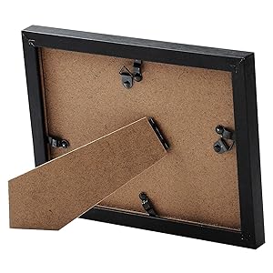 WOLTU Cornice Per Foto 15x20cm In Legno E Vetro Porta Foto Da Parete E Tavolo Bianco -Armonia Decor