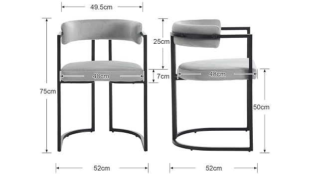 chaise salle a manger lot de 4