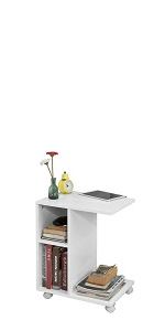 SoBuy® FBT106-W Support Imprimante Roulant Bureau Mobile Caisson Meuble de  Rangement Bureau avec tiroir et porte Blanc - Cdiscount Maison