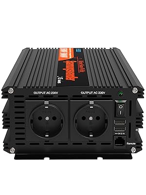 camping camper motorhome solar panel caravan car coffee machine television onduleur inverter