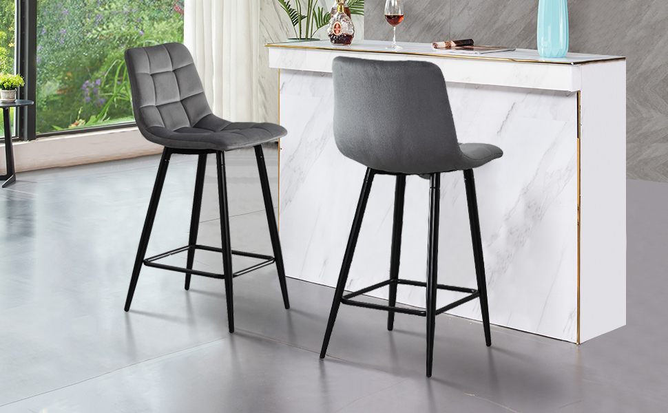 grey barstool