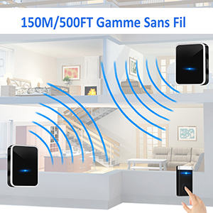 150M/500FT Gamme Sans Fil