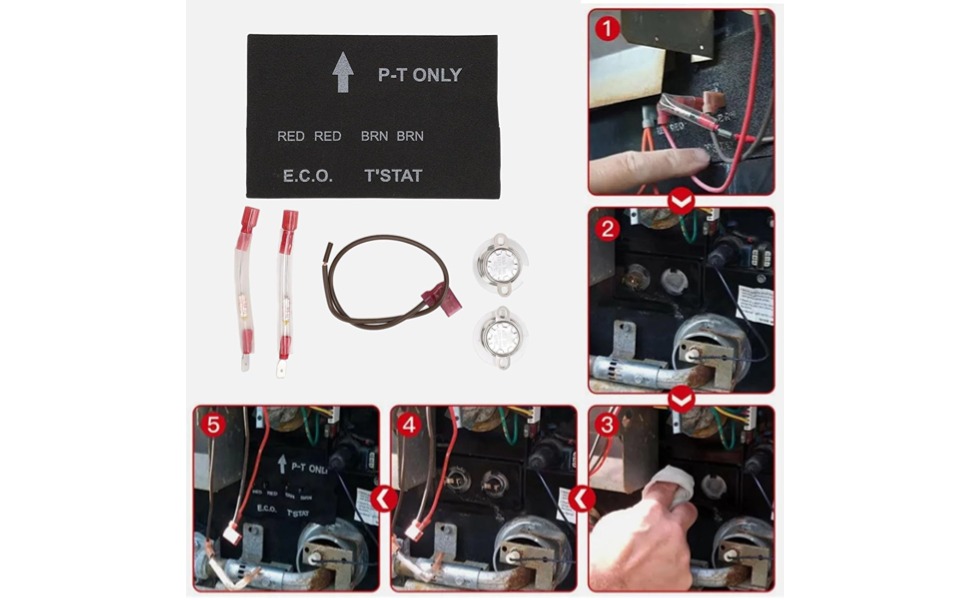 RV Water Heater Thermal Cutoff Kit