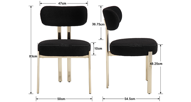 chaise de salle a manger avec dossier