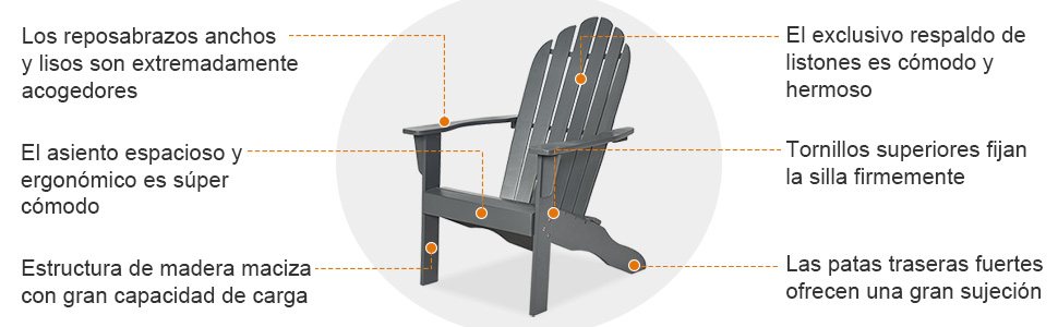 COSTWAY Silla De Madera De Jardín Sillón Relax Para Exterior Terraza Patio Piscina (Gris) -Mano Mano Ventas AAHKMJXYDAFdJAOAIMEbOAchlkWZ0oakZn uVZ0mPidMNbILvCvspZ4oG3fPgIqc1P05C5SmPDKg0UZdk7akth5AFiQibwQ8ED76Ataf4n V mN 1UQ11eUZZ86twOjZPQFVX6R 9VQSVr3xb0ozMKzc5K5DbUHrhl4LlGyKxW2oglXtmHObKJg6G7 0P6 8ic=