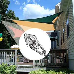 Fixation de voile d'ombrage