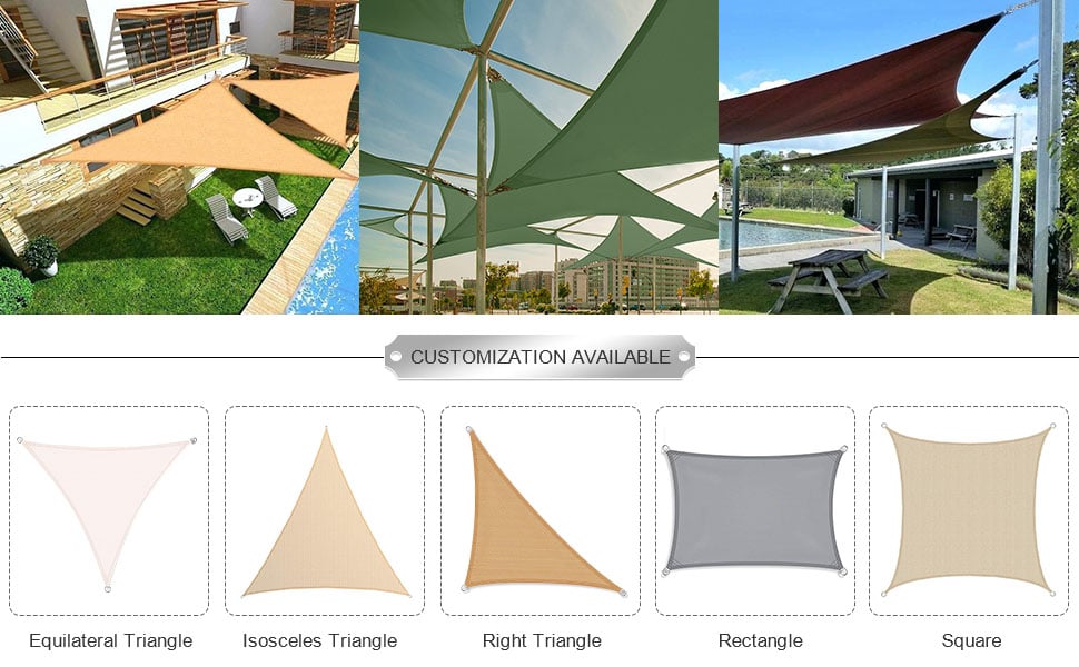 Fixation de voile d'ombrage