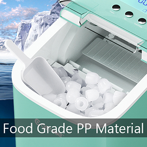 COSTWAY Ice Maker Machine, Bullet Ice Cubes Ready in 7 Mins, 12Kg/24H ...