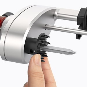 Accessorio per tagliaverdure a spirale.