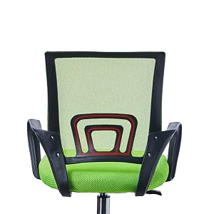 Fauteuil rembourré confortable en maille avec soutien lombaire
