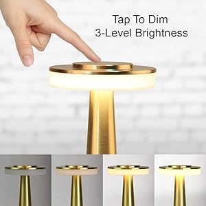 Lámpara de escritorio con puerto de carga, lámpara de lectura LED USB versátil, lámpara de mesa con cargador USB, lámpara de metal