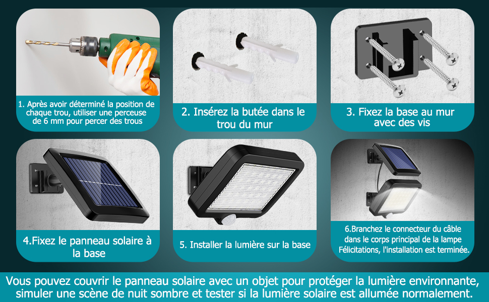 Instalación de iluminación solar