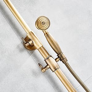 brass hamd shower