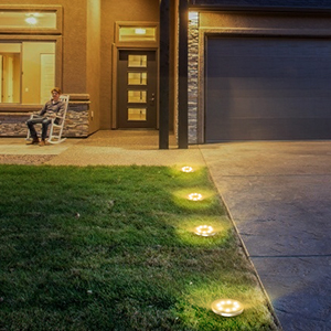 Luces solares de jardín para el hogar