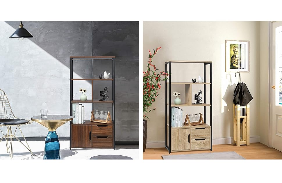 Bookshelf &. Scaffale di stoccaggio