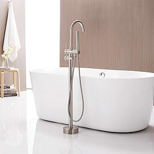  Robinet de douche en laiton brossé