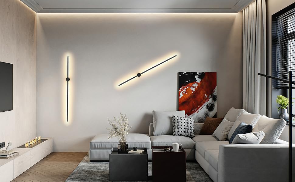 warmweiss wandlampe