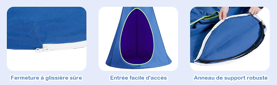 Fermeture à glissière sûre