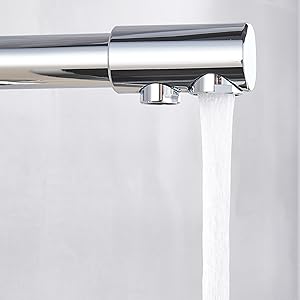 cold hot water spout kitchen tap