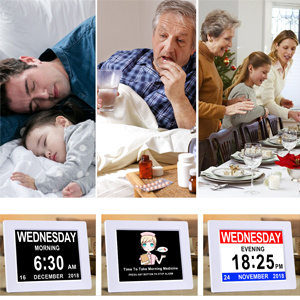 Reloj digital con calendario LCD Jalleria