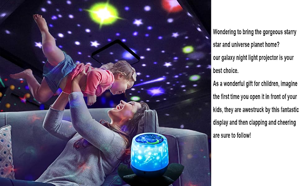 Galaxy Night Light Projector