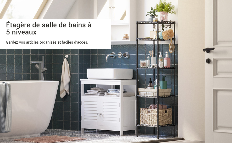 Étagère Salle de Bain