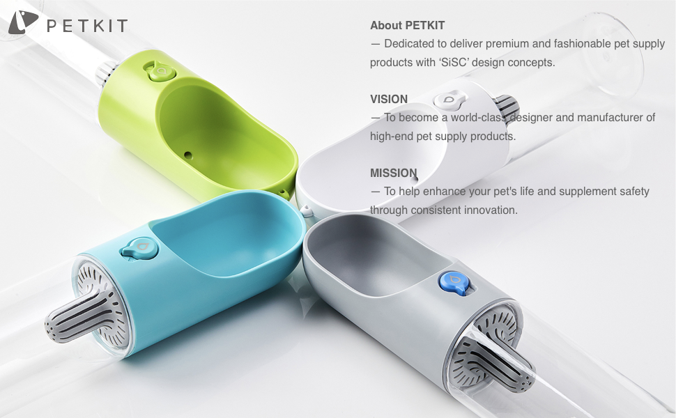 gobelet de Voyage pour Chien et Chat Bol d'eau