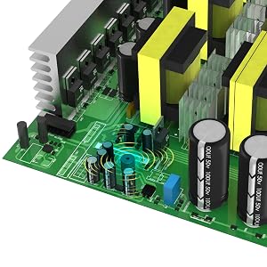 multiprotection surcharge basse tension court-circuit surchauffe usb SPWM démarrage progressif