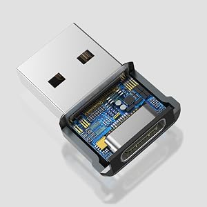 adaptador USB-C hembra a macho