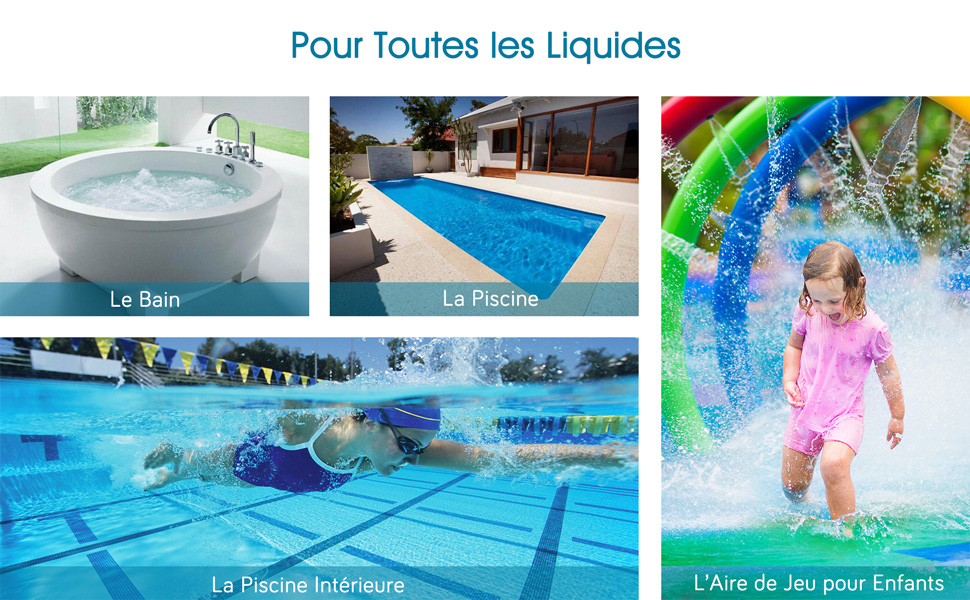 bandelettes piscines