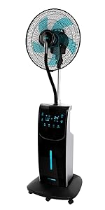 Brumisateur ; brumisateur d`eau ; brumisateur de jardin ; nébuliseur de terrasse ; ventilateur brumisateur 