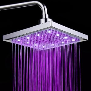 DAXGD LED Duschkopf quadratisch