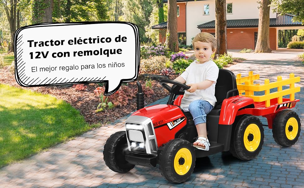 Tractor con remolque