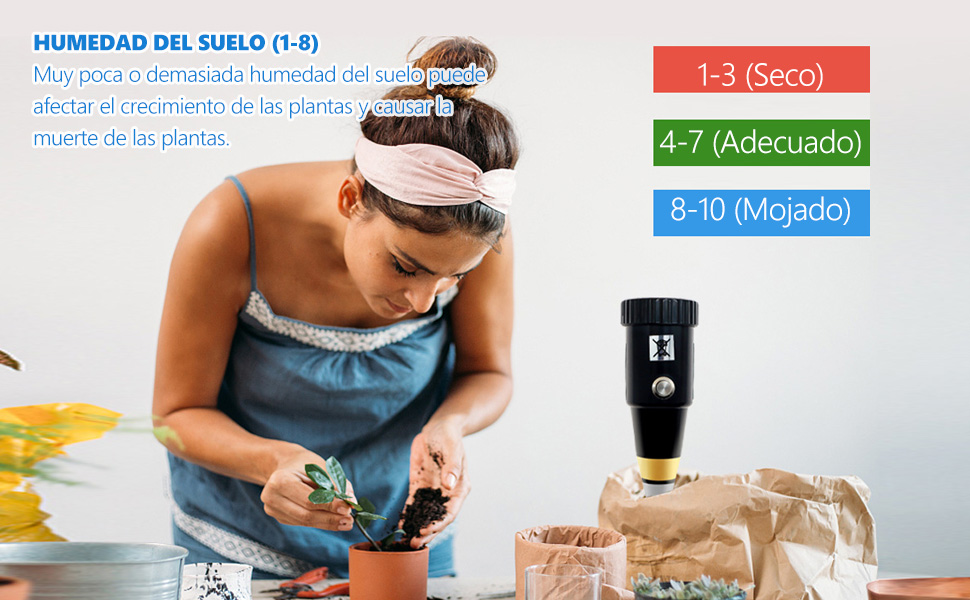 Misuratore di pH del suolo