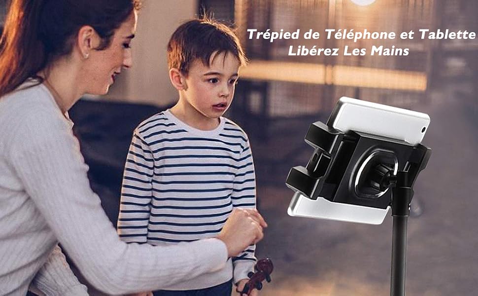 Trépied pour Téléphone Tablette