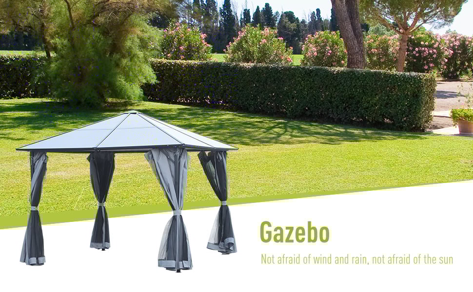 Outsunny Polycarbonate Hardtop Gazebo With Aluminium Frame And Curtains 3 X 3(m) -Outdoor Furniture Store AAHKMJXYDAFdJAOAIMEbOAchlkWZ0oakZn uVZ0mPidMNbILvCvspZ4oG3fPgIqc1P05C5SmPDKg0UZdk7akth5AaT0RCiFmVV2APKNt CT R BsVaf5cPpTmIcoD