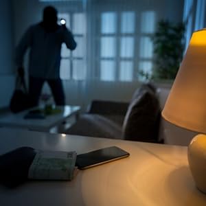 home security lighting mydome burglar deterrent