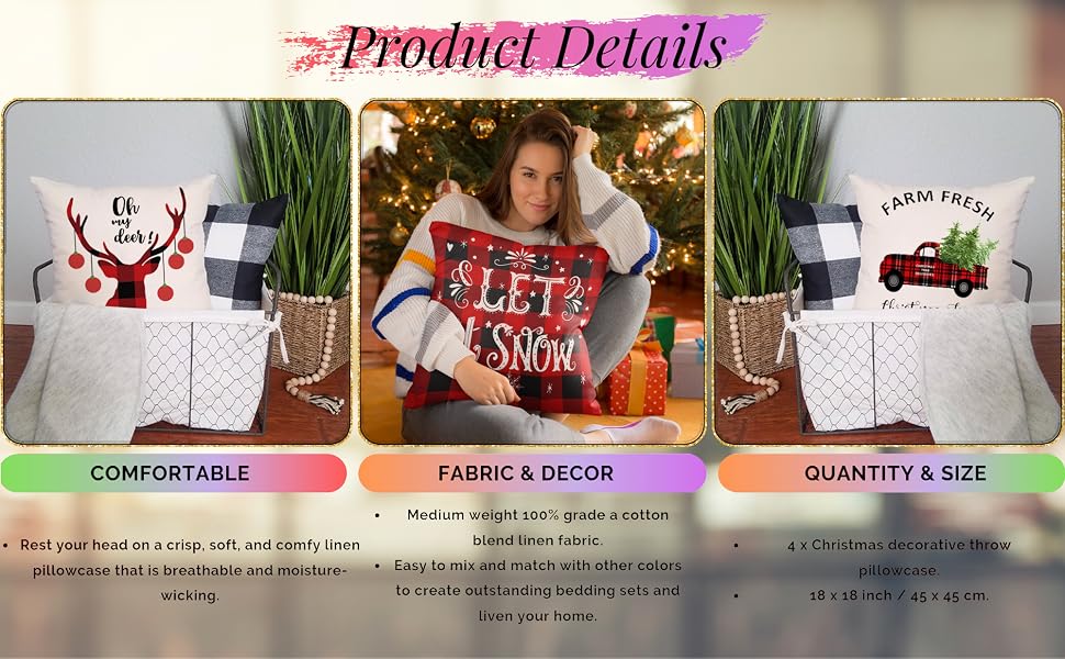 Christmas Pillow Cases 1