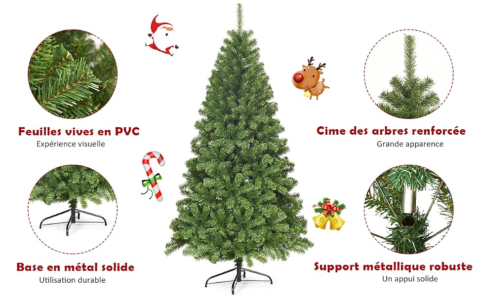 Feuilles vives en PVC