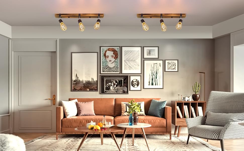 holz wohnzimmerlampe
