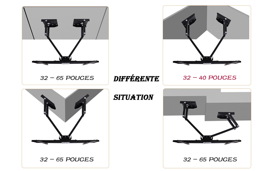 FIXATION TV MURALE