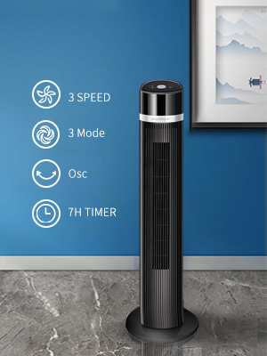 Elektronischer Turmlüfter