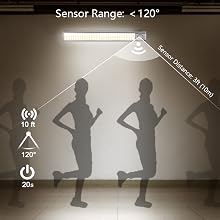 motion bar light battery